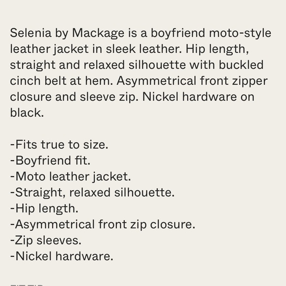Mackage Selena Leather Jacket - Picture 14 of 14